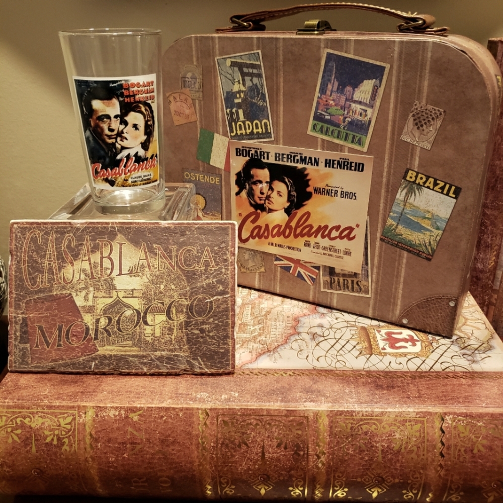 Casablanca memorabilia bundle.
